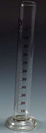 Glass Measuring Cylinder 100ml - Click Image to Close
